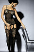 Sexy Black Intimate Lace Detail Bodystocking